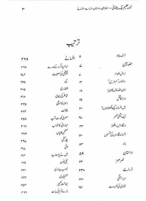 Majmooa Mirza Azeem Baig Chughtai (Mazameen, Dastan) - مجموعہ مرزا عظیم بیگ چغتائی - مضامین، داستان ، ڈرامے، افسانے - Image 2
