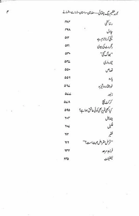 Majmooa Mirza Azeem Baig Chughtai (Mazameen, Dastan) - مجموعہ مرزا عظیم بیگ چغتائی - مضامین، داستان ، ڈرامے، افسانے - Image 3
