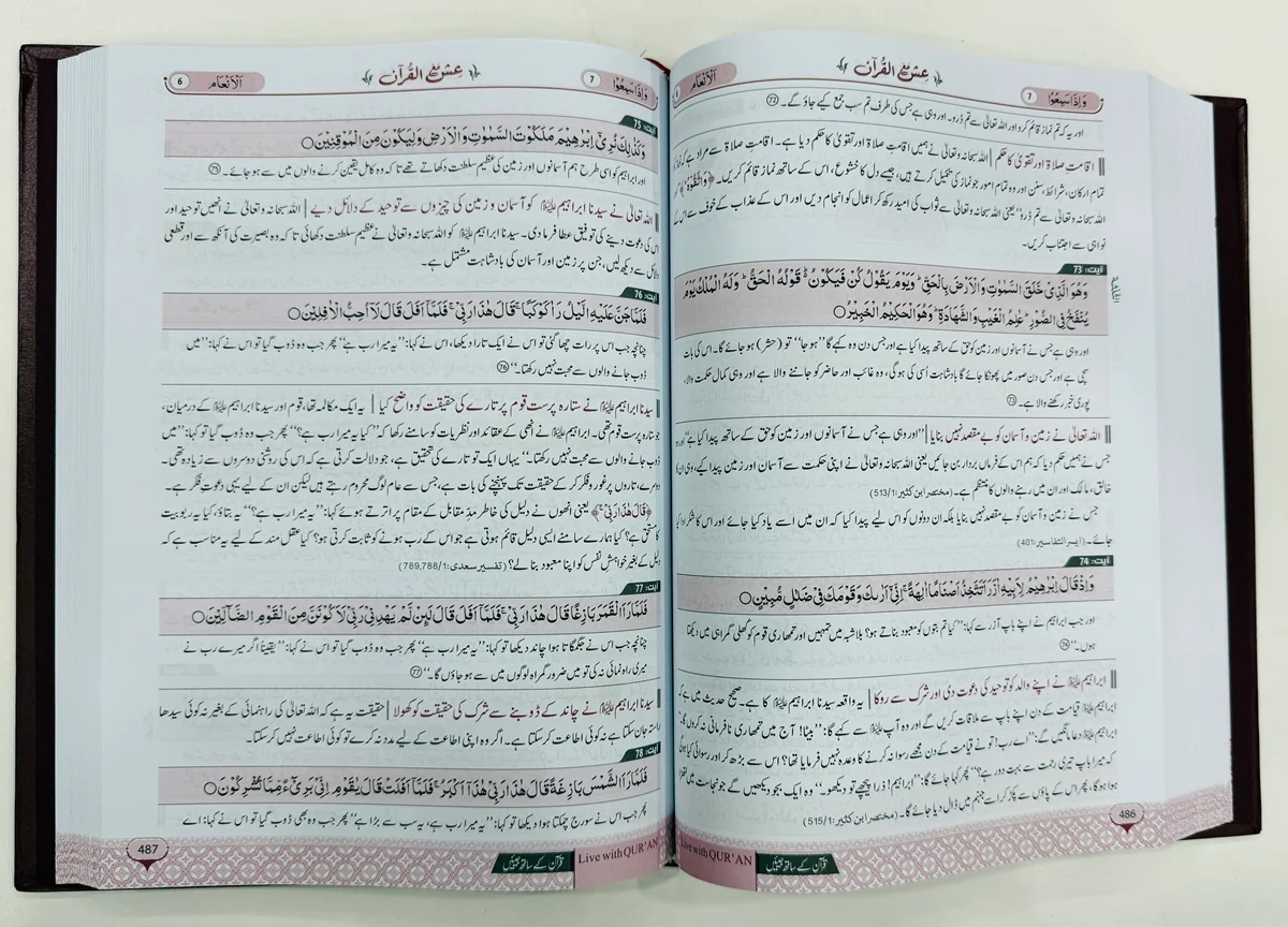 Quran Kay Sath Jiean - Para 1-10 - قرآن کے ساتھ جیئیں - جلد اول - Image 3