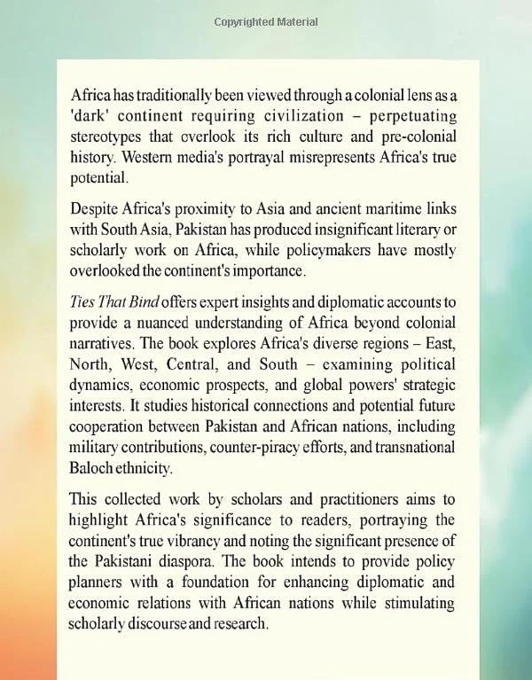 Ties That Bind: Essays on Pakistan Africa Relations - Image 2